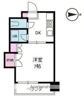 ジョイフル東野【1階】の間取り