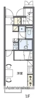 1Kの間取り画像