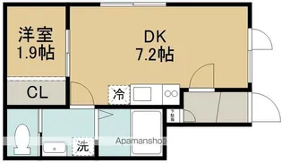 CREATE INC【1階】の間取り