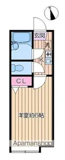 サブウェイ北綾瀬A【2階】の間取り