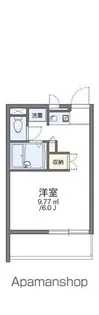 レオパレスシンセー【201号室】の間取り