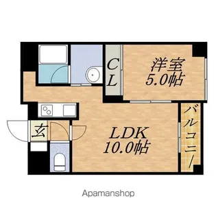 ラフィネ31【2階】の間取り