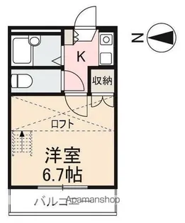 フレシール東山崎【2階】の間取り