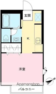 ロジェ芦花公園【101号室号室】の間取り