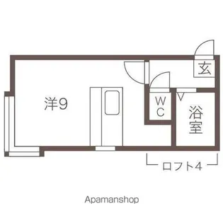 AMS文京台南町Ⅱ【207号室】の間取り
