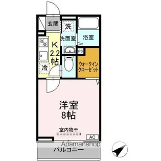 DーROOM土樋【3階】の間取り