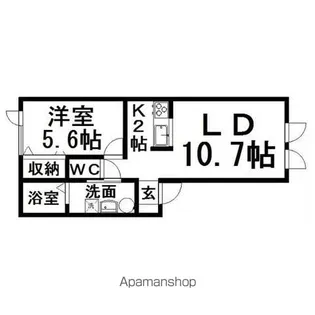CLASSⅡ【2階】の間取り