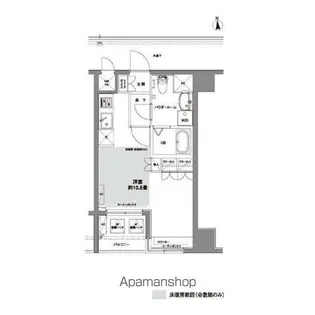 コンフォリア芝公園【4階】の間取り