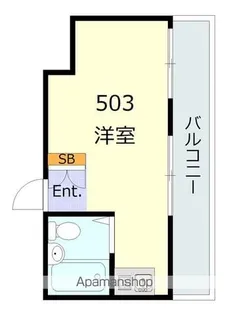 ポートハイム前里町【5階】の間取り
