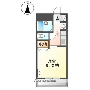 アーバンハイム大空【101.号室】の間取り