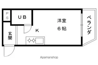 岡本マンション【306号室】の間取り
