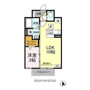 サンモールTM【1階】の間取り