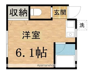 グリーンハイツ多摩【2階】の間取り