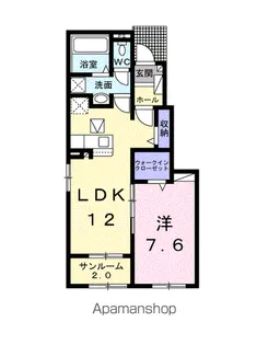 プチ トリアノンⅠ【1階】の間取り