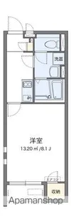 クレイノプルメリア【201号室】の間取り