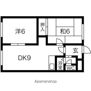 ラフォーレ36【401号室】の間取り