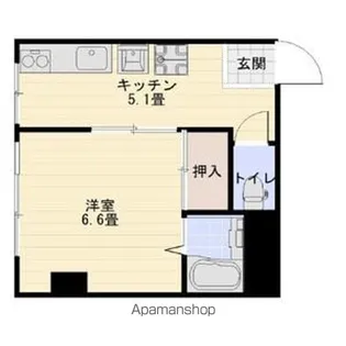 ル・ベリエ【4階】の間取り