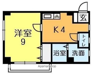 ペスコスターニョC棟【1階】の間取り