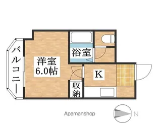 JMヒラ【2階】の間取り