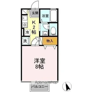 アモール【2階】の間取り