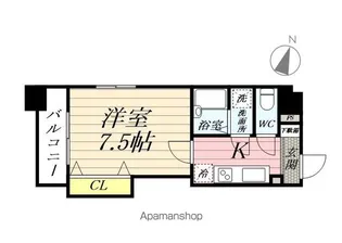 POWERHOUSE KY【6階】の間取り