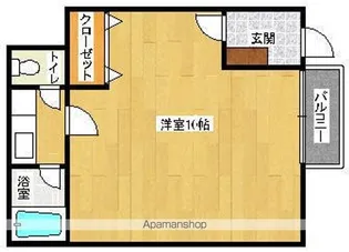 メゾンドモリタⅡ【1階】の間取り