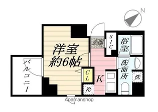 SHOKEN RESIDENCE横浜鶴見Ⅳ【404号室】の間取り