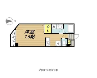 プリムヴェールE北戸田【4階】の間取り
