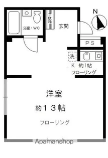 東京都杉並区方南1丁目【マンション】の間取り