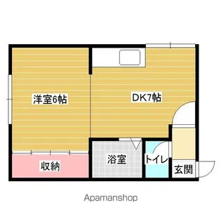 コーポルー【2階】の間取り