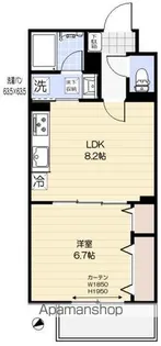 SOFI新松戸【1階】の間取り