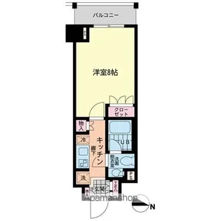 エスティメゾン赤羽【12階】の間取り