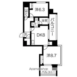 さくらHills NAGOYA WEST【9階】の間取り