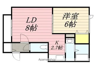 野村ハイツ【201号室】の間取り