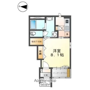 ルシアス【1階】の間取り