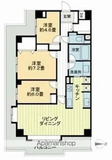 菊名レジデンシアプラザ【4階】の間取り