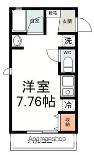 1Rの間取り画像