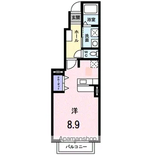 アグライア【1階】の間取り