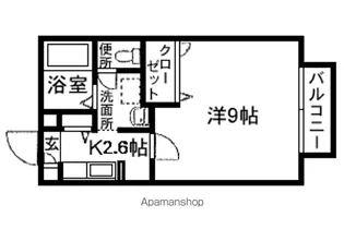 ベルドミール【2階】の間取り