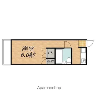 レジデンス城【B5号室】の間取り