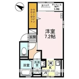 ボヌール A【1階】の間取り