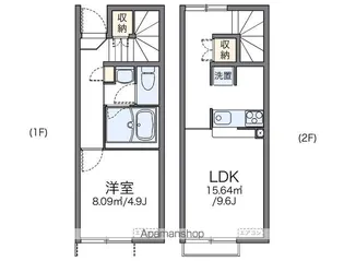 レオネクスト雅イシイ【1階】の間取り