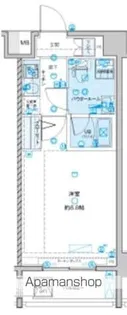 ジェノヴィア武蔵関公園スカイガーデン【6階】の間取り