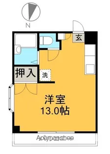 エンジェルガーデン【1階】の間取り