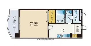 レークセンターガーデンU【303号室】の間取り