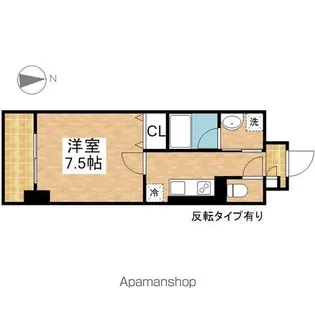 ラルーチェ泉【7階】の間取り