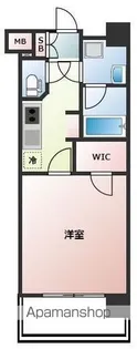 パークリュクス大手門MONO【12階】の間取り