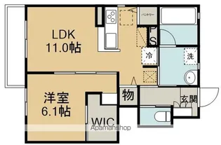 MRESIDENCE(エムレジデンス)【1階】の間取り