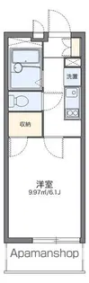 レオパレスデイジーヴィラ【3階】の間取り