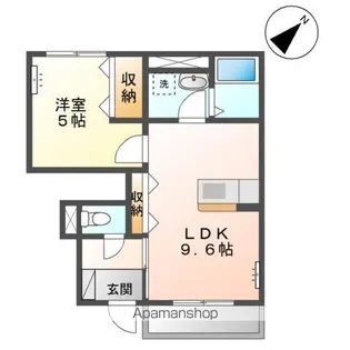 アラ・モードⅡ【1階】の間取り